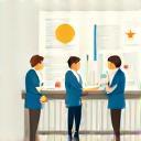 Illustration representing objective scoring and data evaluation